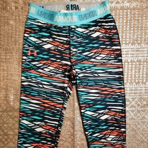 Under Armour Girls Athletic Pants Leggings YLG